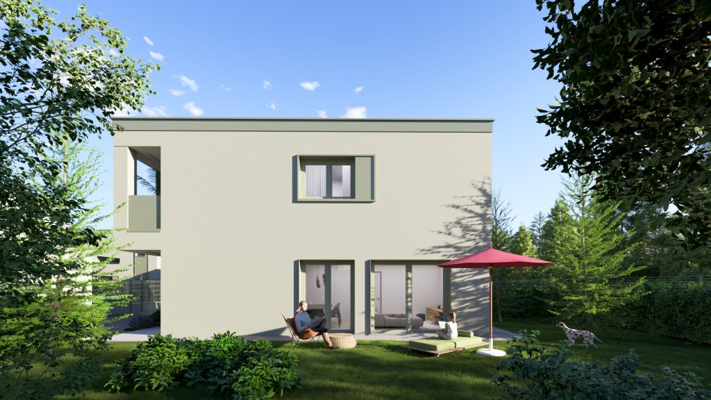 Giardino nuova villa Monza Giardino esterno della nuova villa via Marelli Monza